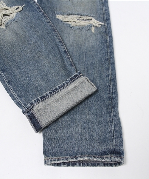 Denim & Supply Ralph Lauren（デニムアンドサプライラルフローレン）の「Delmhorst ボーイフレンド ジーンズ（デニムパンツ・レディース・ブルー・29）」の4枚目の写真