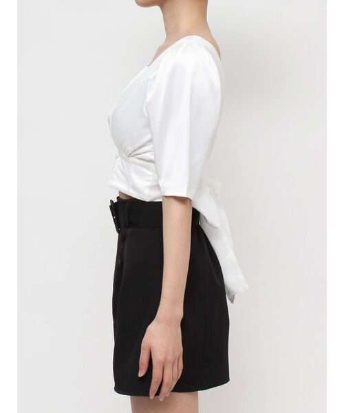 EATME - 新品♡EATME フロントリボンブラウス EATME（イートミー）の「フリル付きリボンブラウス（シャツ