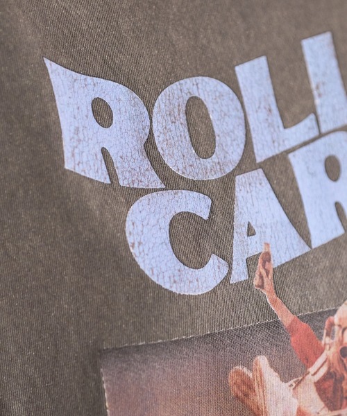 DISCOAT（ディスコート）の「《新色追加！》【ユニセックス】ピグメントアソートロックTシャツ（Tシャツ/カットソー・レディース・モカ/チャコールグレー/ベージュ・FREE）」の6枚目の写真