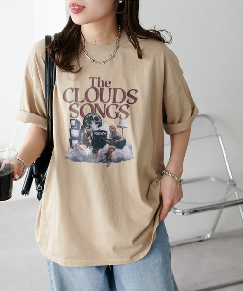 Sou【新品】Adoエーディオーを見せつけろ！ロックなロンT(小・M相当