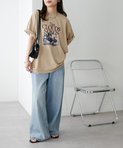 新色追加！》【ユニセックス】ピグメントアソートロックTシャツ