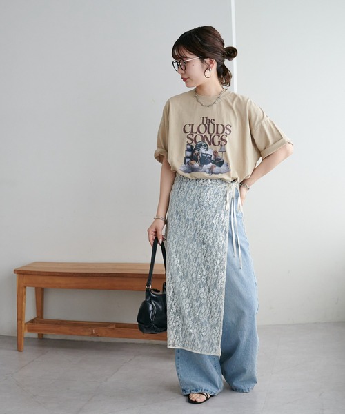 セール】《新色追加！》【ユニセックス】ピグメントアソートロックT