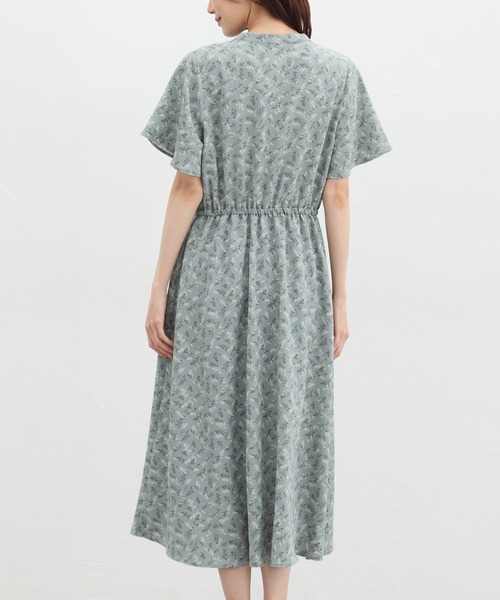 Honeys（ハニーズ）の「バンドカラーワンピース（ワンピース・レディース・グリーン系その他/ホワイト×ブラック/ネイビー×ホワイト・LL/L/M/S/3L）」の20枚目の写真