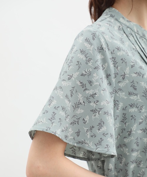 Honeys（ハニーズ）の「バンドカラーワンピース（ワンピース・レディース・グリーン系その他/ホワイト×ブラック/ネイビー×ホワイト・LL/L/M/S/3L）」の22枚目の写真