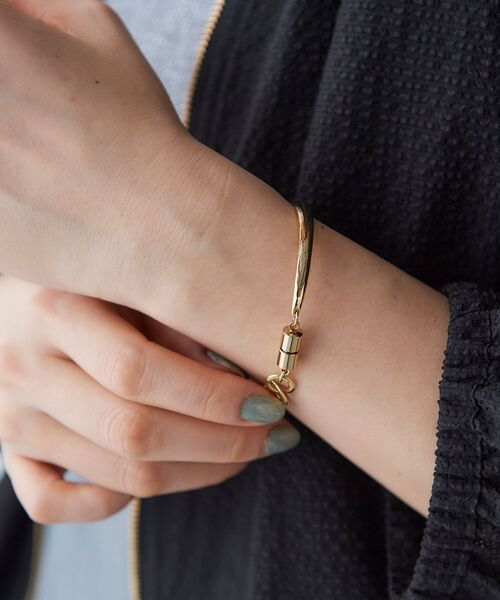 le.coeur blanc(ルクールブラン)の「チェーンミックスマグネットブレスレット(ブレスレット・レディース・ゴールド/シルバー・FREE)」の7枚目の写真