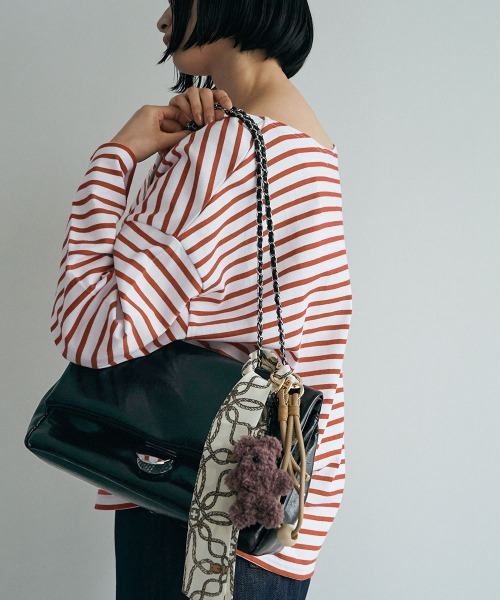 marjour(マージュール)の「CHAIN BAG(ショルダーバッグ・レディース・ブラウン/ブラック・FREE)」の3枚目の写真