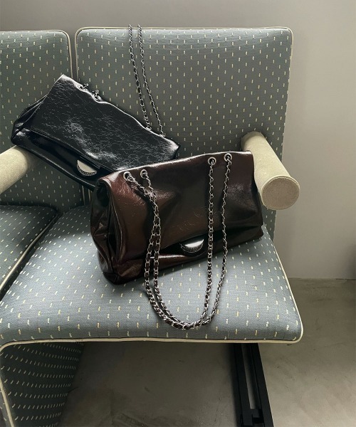 marjour(マージュール)の「CHAIN BAG(ショルダーバッグ・レディース・ブラウン/ブラック・FREE)」の4枚目の写真