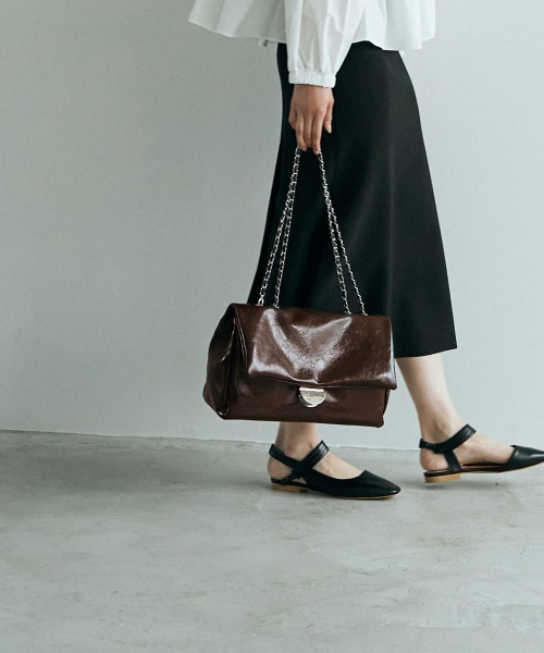 marjour(マージュール)の「CHAIN BAG(ショルダーバッグ・レディース・ブラウン/ブラック・FREE)」の11枚目の写真