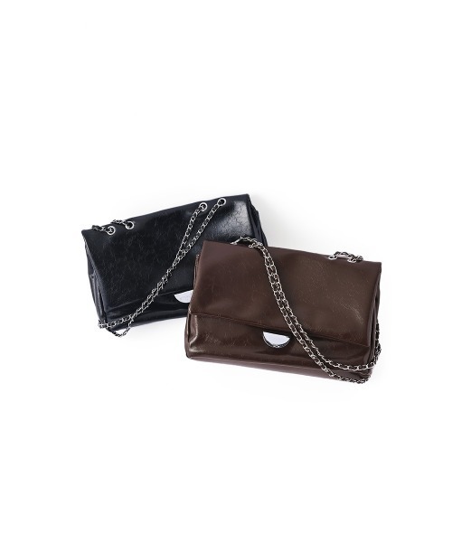marjour(マージュール)の「CHAIN BAG(ショルダーバッグ・レディース・ブラウン/ブラック・FREE)」の13枚目の写真