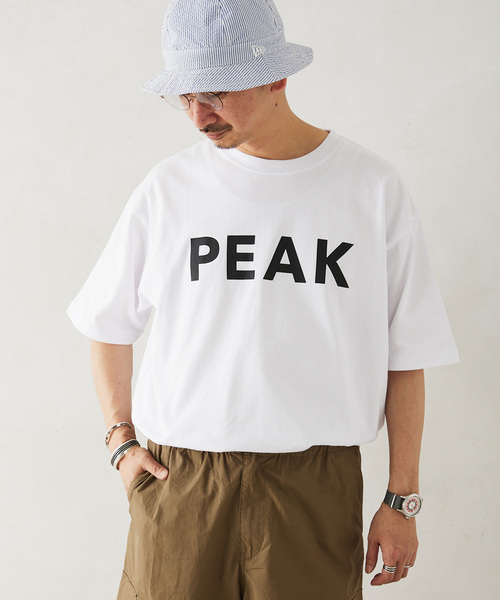 Snow Peak（スノーピーク）の「【SNOW PEAK / スノーピーク】別注 SP Logo Tシャツ（Tシャツ/カットソー・メンズ・ブラック/ライトグリーン/ピンク/ホワイト/ブルー・SMALL/LARGE/MEDIUM）」の13枚目の写真