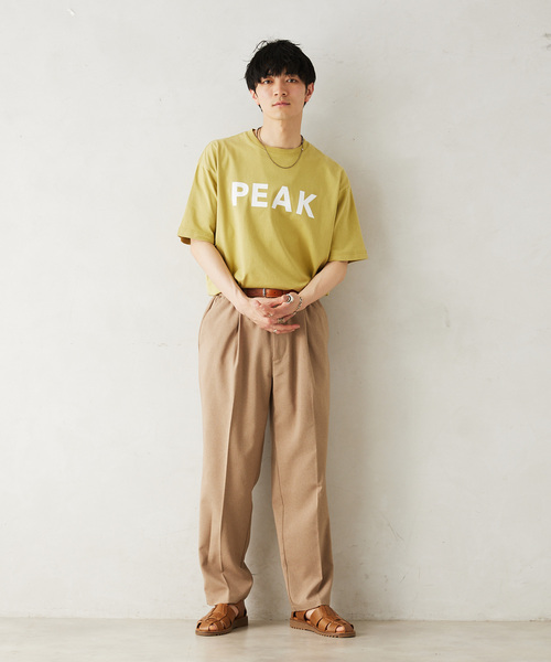 Snow Peak（スノーピーク）の「【SNOW PEAK / スノーピーク】別注 SP Logo Tシャツ（Tシャツ/カットソー・メンズ・ブラック/ライトグリーン/ピンク/ホワイト/ブルー・SMALL/LARGE/MEDIUM）」の18枚目の写真