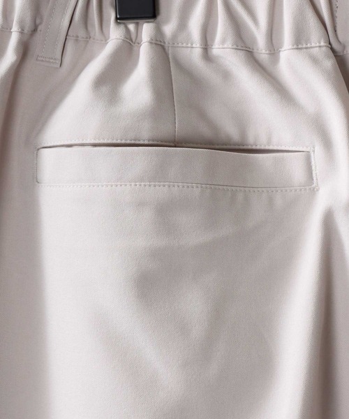 SITRY（シトリー）の「SITRY 2Tuck Drape Wide Pants/別注 2タック ドレープ ワイドパンツ バルーンパンツ スラックス（スラックス・メンズ・チャコール/ホワイト/ブラック/アイボリー/モカ・L/M/S/LL）」の16枚目の写真