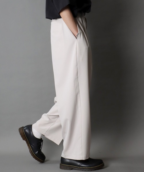 セール】SITRY 2Tuck Drape Wide Pants/別注 2タック ドレープ ワイド