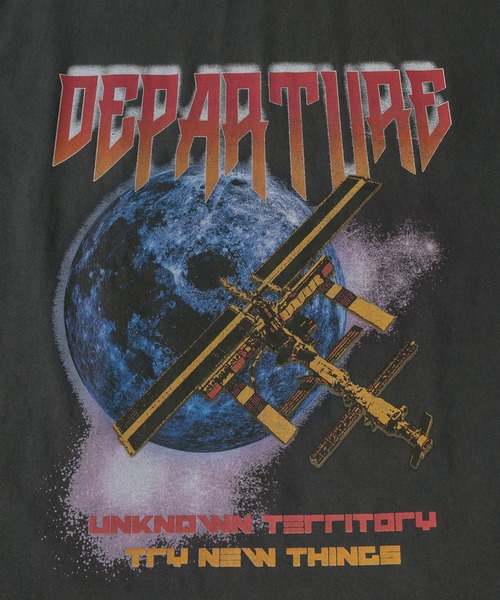 SlashDate（スラッシュデイト）の「ピグメント加工ヴィンテージTシャツ/ロックT/バックプリント/オーバーサイズ（Tシャツ/カットソー・メンズ・ブラック系その他/ブラック系その他2/ブラック/ホワイト・M/L）」の10枚目の写真