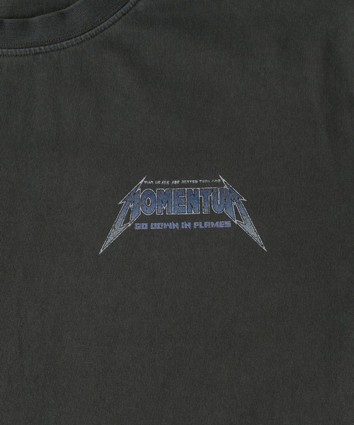 SlashDate（スラッシュデイト）の「ピグメント加工ヴィンテージTシャツ/ロックT/バックプリント/オーバーサイズ（Tシャツ/カットソー・メンズ・ブラック系その他/ブラック系その他2/ブラック/ホワイト・M/L）」の9枚目の写真