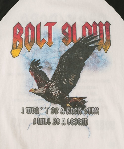 SlashDate（スラッシュデイト）の「ピグメント加工ヴィンテージTシャツ/ロックT/バックプリント/オーバーサイズ（Tシャツ/カットソー・メンズ・ブラック系その他/ブラック系その他2/ブラック/ホワイト・M/L）」の7枚目の写真
