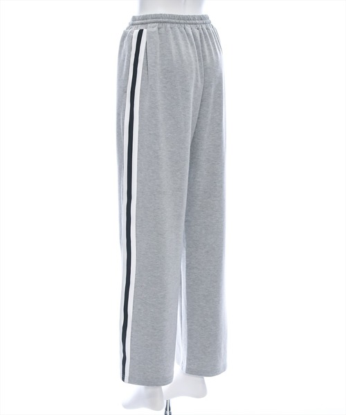 clear（クリア）の「ダブルラインスウェットパンツ[低身長用サイズ有]（スウェットパンツ・レディース・グレー/ブラック/ピンク・F/XS）」の5枚目の写真
