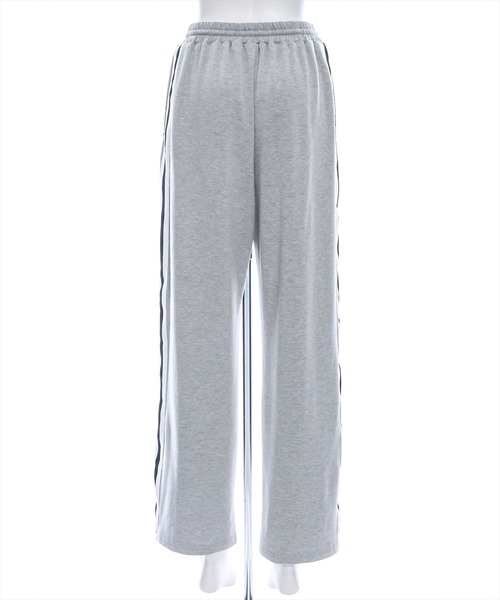 clear（クリア）の「ダブルラインスウェットパンツ[低身長用サイズ有]（スウェットパンツ・レディース・グレー/ブラック/ピンク・F/XS）」の6枚目の写真