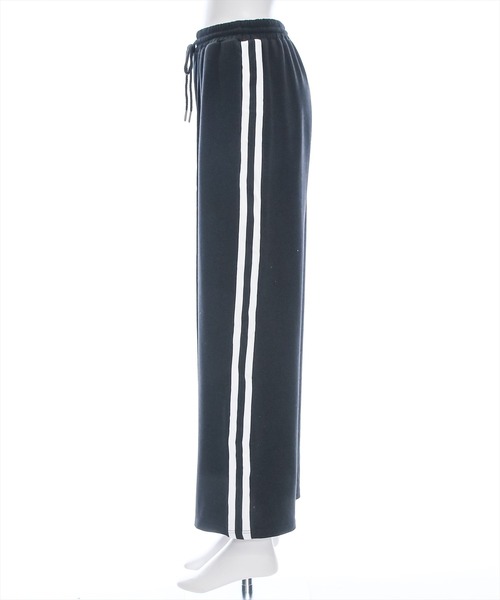 clear（クリア）の「ダブルラインスウェットパンツ[低身長用サイズ有]（スウェットパンツ・レディース・グレー/ブラック/ピンク・F/XS）」の11枚目の写真