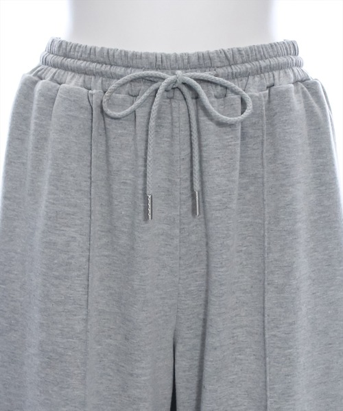 clear（クリア）の「ダブルラインスウェットパンツ[低身長用サイズ有]（スウェットパンツ・レディース・グレー/ブラック/ピンク・F/XS）」の7枚目の写真