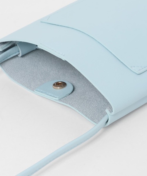 ITEMS URBANRESEARCH(アイテムズ アーバンリサーチ)の「フェイクレザーショルダーバッグ(ショルダーバッグ・レディース・アイボリー/ブラック/ブルー/シルバー・-)」の11枚目の写真