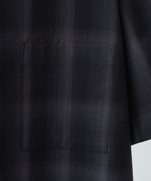 WYM LIDNM（ウィム バイ リドム）の「OMBRE CHECK HS SHIRT（シャツ/ブラウス・メンズ・ダークグレー/グレー・M/L/S）」の22枚目の写真