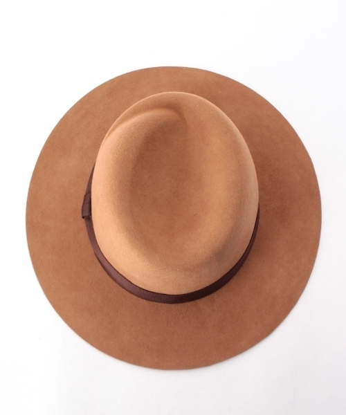 HusHusH（ハッシュアッシュ）の「ウール中折れリボンハット（ハット・レディース・ブラウン/ブルー/ブラック・00）」の5枚目の写真