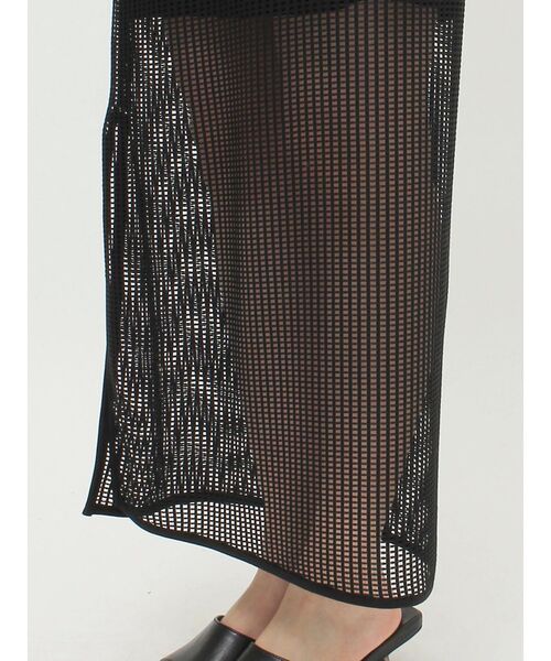 【超絶美品】MURUA(ムルーア)シースルーロングスカート MURUA（ムルーア）の「シースルーメッシュスカート（スカート）」 - WEAR