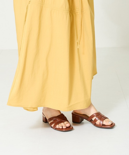 編みデザインミュールサンダル 42211（サンダル）｜WA ORiental TRaffic（ダブルエーオリエンタルトラフィック）