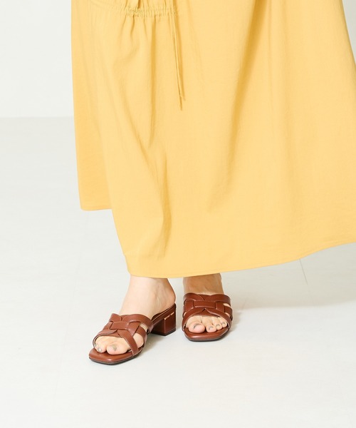 編みデザインミュールサンダル 42211（サンダル）｜WA ORiental TRaffic（ダブルエーオリエンタルトラフィック）