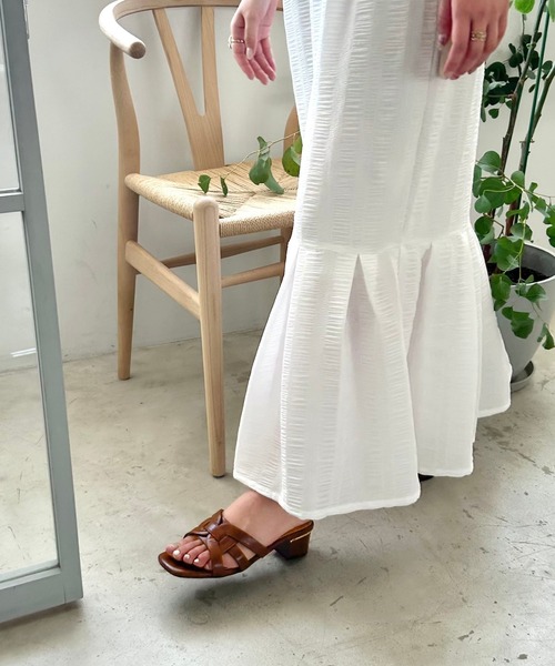 編みデザインミュールサンダル 42211（サンダル）｜WA ORiental TRaffic（ダブルエーオリエンタルトラフィック）