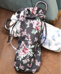 axes femme | ローズブーケ柄晴雨兼用折傘(折りたたみ傘)