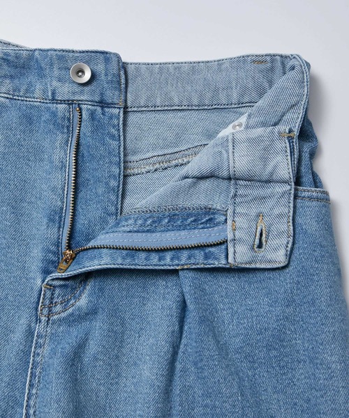 ROPE' PICNIC（ロペピクニック）の「デニムタックワイドパンツ（デニムパンツ・レディース・ブラック系その他/ブルー・36/38/40）」の17枚目の写真