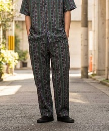 WOVEN/Critical Slide(クリティカルスライド)TCSSワイドフィットマルチ総柄パターンリラックスリゾートパンツ(セットアップ対応)