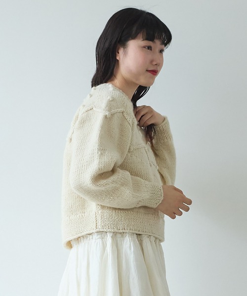 大特価放出！ bulle de savon（ビュルデサボン）の「ネパールハンドニット トップス