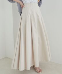 MAJESTIC LEGON | タックフレアスカート(スカート)