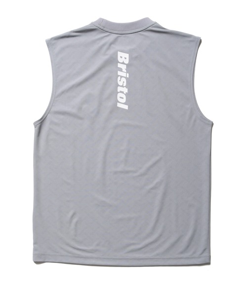 F.C.Real Bristol（エフシーレアルブリストル）の「FREEZE TECH NO SLEEVE TOP（タンクトップ・メンズ・ネイビー/ライトグレー/ブラック・SMALL/MEDIUM/LARGE/X-LARGE）」の15枚目の写真
