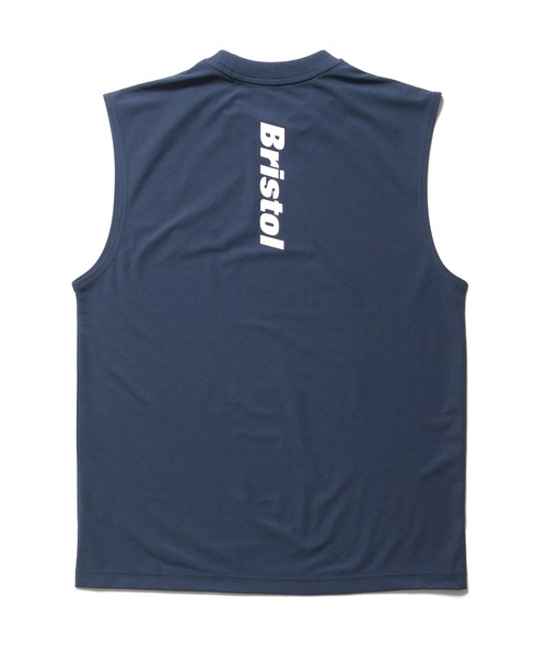 F.C.Real Bristol（エフシーレアルブリストル）の「FREEZE TECH NO SLEEVE TOP（タンクトップ・メンズ・ネイビー/ライトグレー/ブラック・SMALL/MEDIUM/LARGE/X-LARGE）」の5枚目の写真