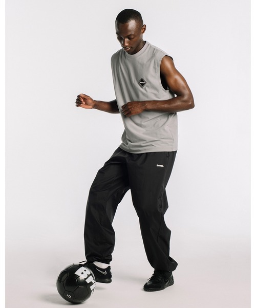 F.C.Real Bristol（エフシーレアルブリストル）の「FREEZE TECH NO SLEEVE TOP（タンクトップ・メンズ・ネイビー/ライトグレー/ブラック・SMALL/MEDIUM/LARGE/X-LARGE）」の8枚目の写真