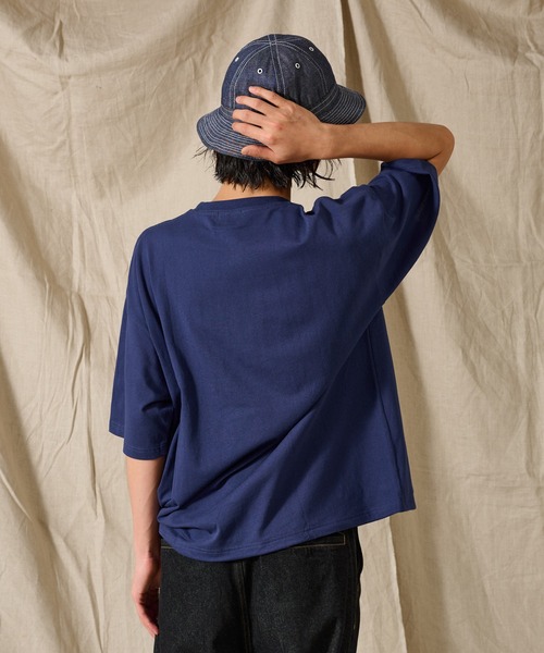 WETTEMPT(ウィテンプト)の「DRAW CORD GOOD DAY TEE / ドローコードグッドデイT(Tシャツ/カットソー・メンズ・オフホワイト/ブラック/ネイビー・LARGE/MEDIUM/SMALL)」の20枚目の写真