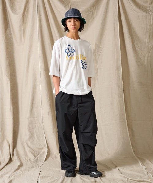 WETTEMPT(ウィテンプト)の「DRAW CORD GOOD DAY TEE / ドローコードグッドデイT(Tシャツ/カットソー・メンズ・オフホワイト/ブラック/ネイビー・LARGE/MEDIUM/SMALL)」の11枚目の写真