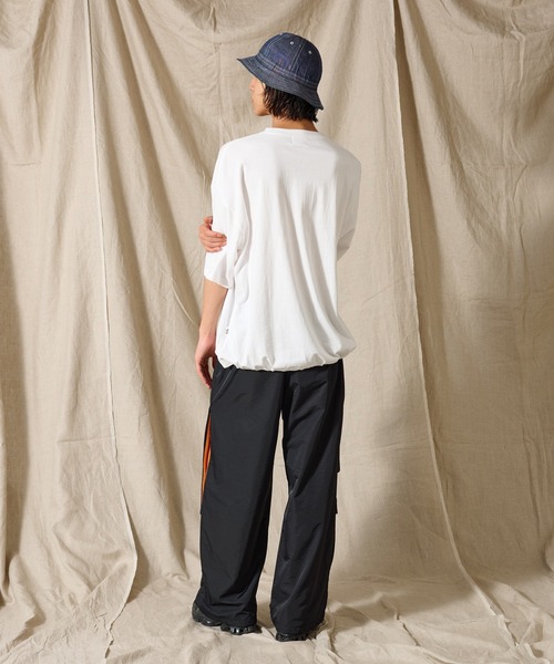 WETTEMPT(ウィテンプト)の「DRAW CORD GOOD DAY TEE / ドローコードグッドデイT(Tシャツ/カットソー・メンズ・オフホワイト/ブラック/ネイビー・LARGE/MEDIUM/SMALL)」の14枚目の写真