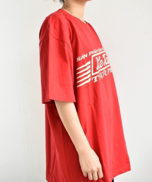 THEATRE PRODUCTS(シアタープロダクツ)の「ロゴプリントTシャツ(Tシャツ/カットソー・レディース・ホワイト/イエロー/レッド・FREE)」の19枚目の写真