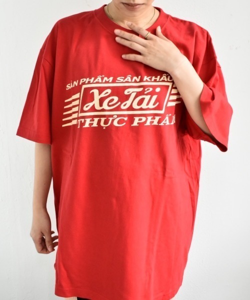 THEATRE PRODUCTS(シアタープロダクツ)の「ロゴプリントTシャツ(Tシャツ/カットソー・レディース・ホワイト/イエロー/レッド・FREE)」の18枚目の写真