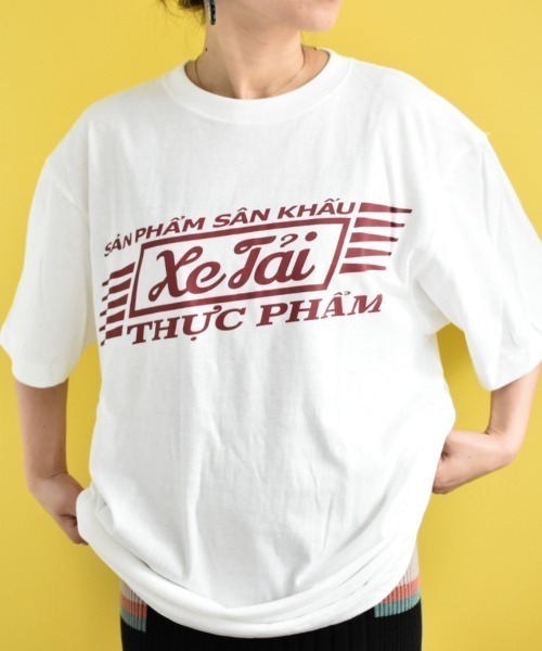 THEATRE PRODUCTS(シアタープロダクツ)の「ロゴプリントTシャツ(Tシャツ/カットソー・レディース・ホワイト/イエロー/レッド・FREE)」の15枚目の写真