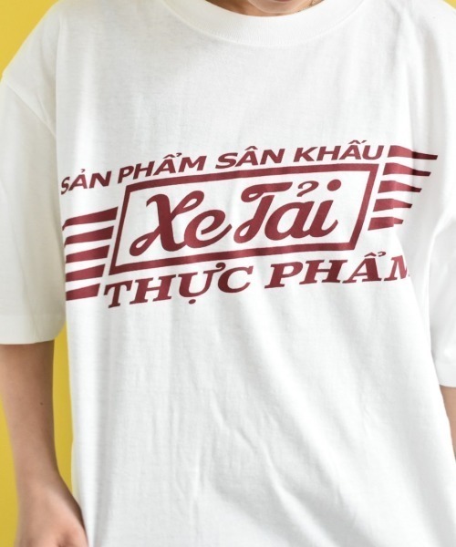 THEATRE PRODUCTS(シアタープロダクツ)の「ロゴプリントTシャツ(Tシャツ/カットソー・レディース・ホワイト/イエロー/レッド・FREE)」の16枚目の写真