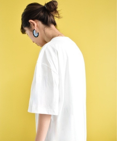 THEATRE PRODUCTS(シアタープロダクツ)の「ロゴプリントTシャツ(Tシャツ/カットソー・レディース・ホワイト/イエロー/レッド・FREE)」の17枚目の写真