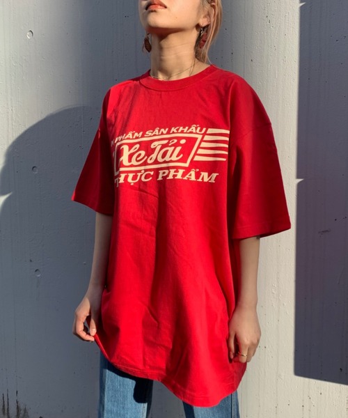 THEATRE PRODUCTS(シアタープロダクツ)の「ロゴプリントTシャツ(Tシャツ/カットソー・レディース・ホワイト/イエロー/レッド・FREE)」の21枚目の写真