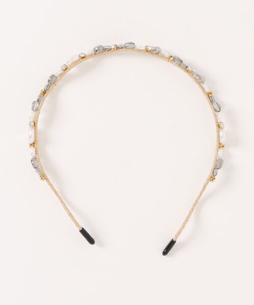 styiro（スタイロ）の「コインパールビジューカチューシャ（カチューシャ・レディース・ブルー/ピンク/ブラック・FREE）」の14枚目の写真