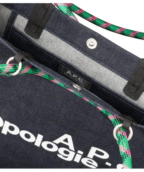 A.P.C.（アーペーセー）の「TOTE A.P.C. TOPOLOGIE（トートバッグ